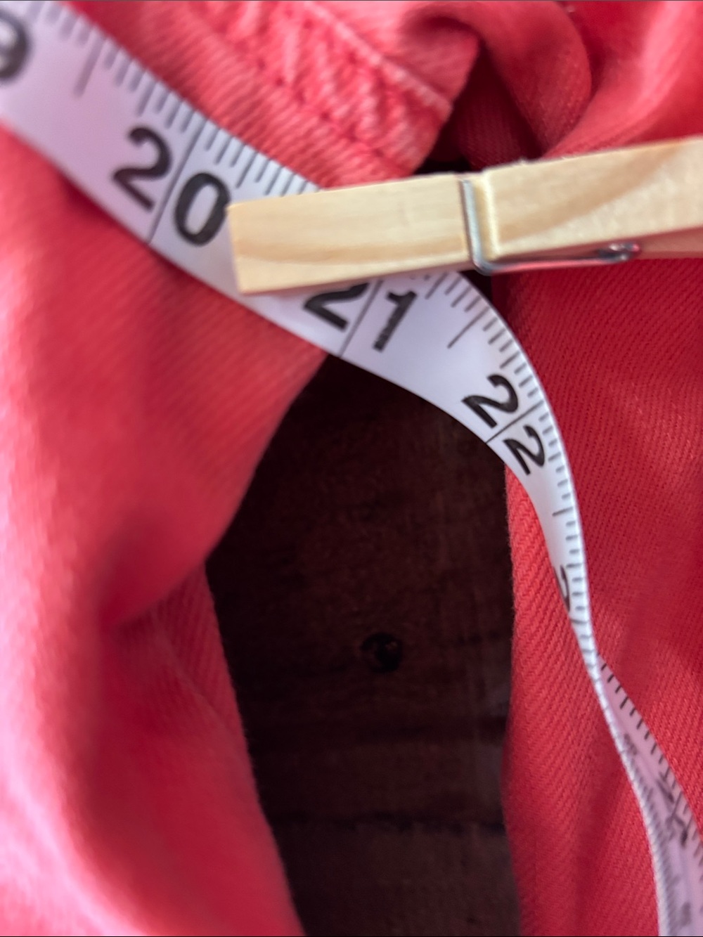 Old Navy Coral Pink Denim Jean Jacket - Picture 4 of 4